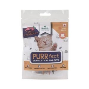 Basil Purrfect Tuna Cranberry Treat for Cats & Kittens