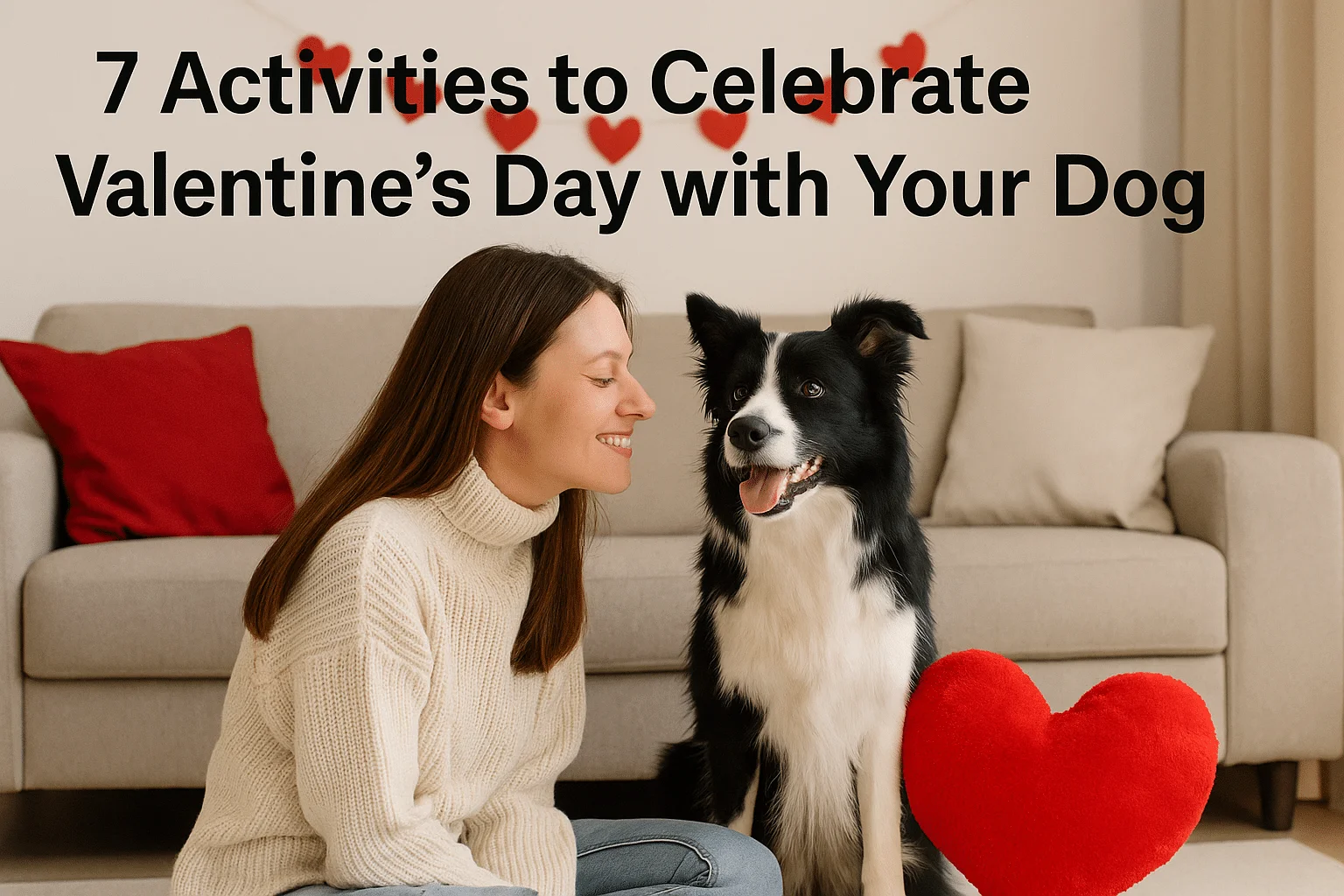 7 activities to celebrate Valentine’s day with your dog