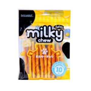 Dogaholic Milky Chew Cheese Chicken Stick Dog Treats