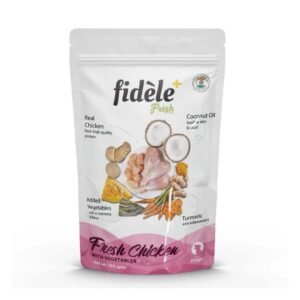 Fidele Plus Fresh Chicken with Vegetables Dog Wet Food
