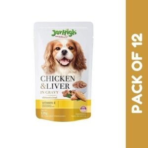 JerHigh Chicken And Liver in Gravy Dog Wet Food