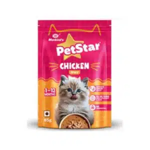 PetStar Chicken Kitten Cat wet Food 85g