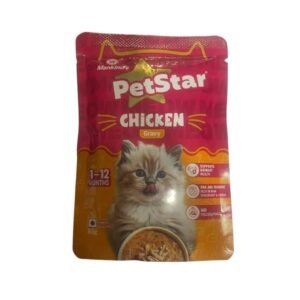 PetStar Chicken Kitten Cat wet Food 85g