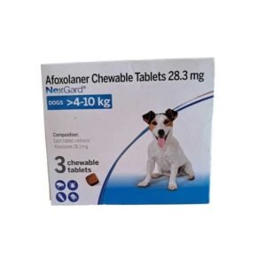 NexGard Chewable Tablets for Dogs 4-10kg