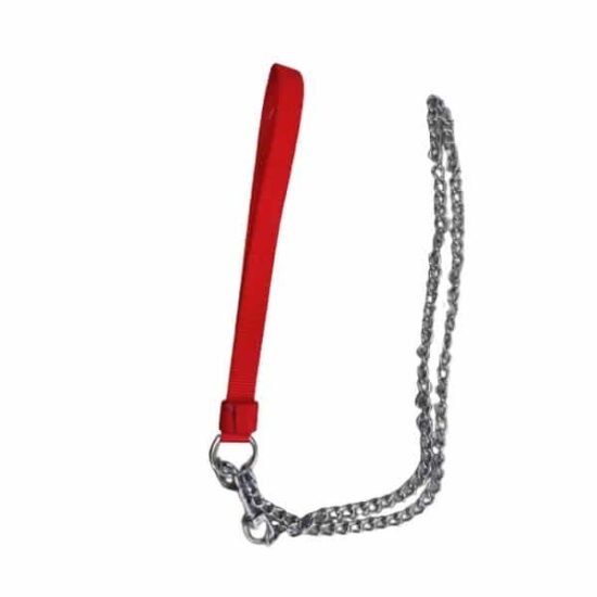 Nylon-Red-Handle-with-Steel-Chain-Leash-For-Dog-32mm.jpg
