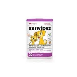 Petkin Ear Wipes for Dogs and Cats