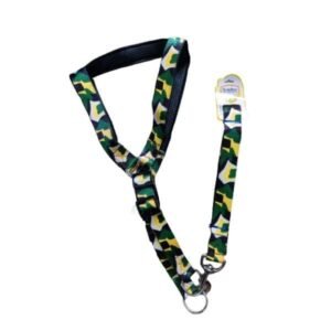 WPZ Army Print Padded Harness And Leash For Dogs