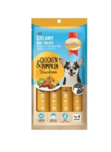 SmartHeart Creamy Treats Chicken & Pumpkin for Dogs