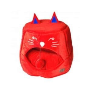 Smarty Pet Velvet Red Large Cat House