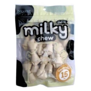 Dogaholic Milky Chew Bone Style Dog Treats