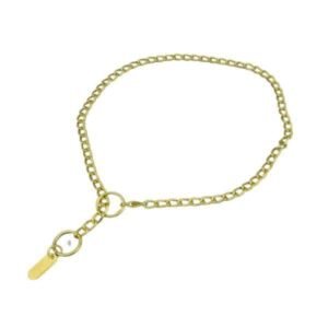 WPZ Brass Choke Chain For Dogs