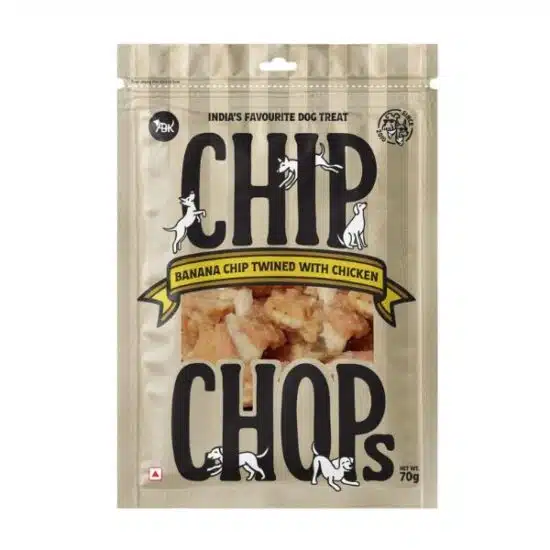 Chip Chops Banana Chicken Dog Treat