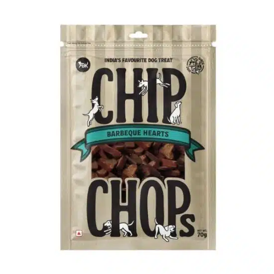 Chip Chops Barbeque Hearts Dog Treat Chip Chops Barbeque Hearts Dog Treat
