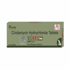 Corise Clivet 300mg Tablet Clindamycin for Dogs and Cats