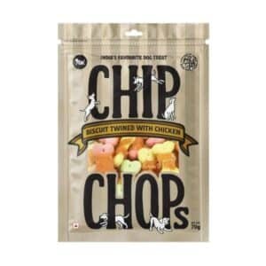 Chip Chops Biscuit Twined with Chicken Dog Treats