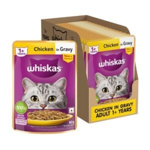 Whiskas Chicken Gravy Adult Cat Wet Food