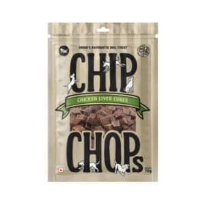 Chip Chops Chicken Liver Cubes Dog Treats
