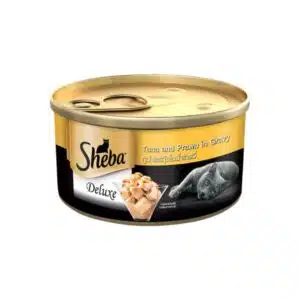 Sheba Tuna Fillet & Prawns in Gravy Premium Cat Wet Food