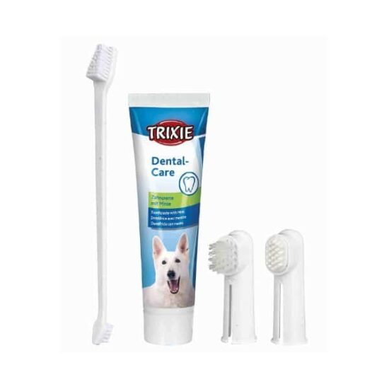 Trixie Dog Dental Hygiene Set with Toothpaste and Brush