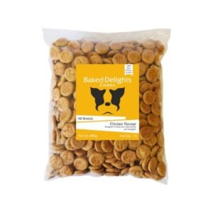 Drools Baked Delights Chicken Flavour Smiley Dog Biscuits