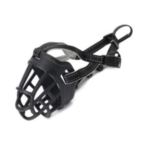 WPZ Rubber Black Muzzel For Dogs