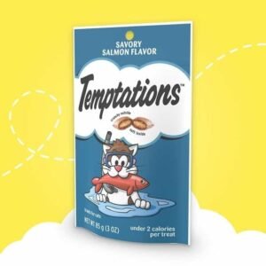 Temptations Savoury Salmon Flavour Cat Treats