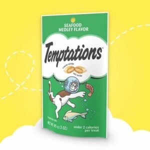 Temptations Seafood Medley Flavour Cat Treats