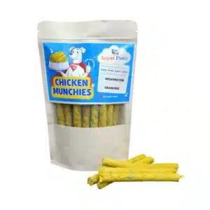 Super Pawz Chicken Munchies High Protein Chew Treat For Dogs