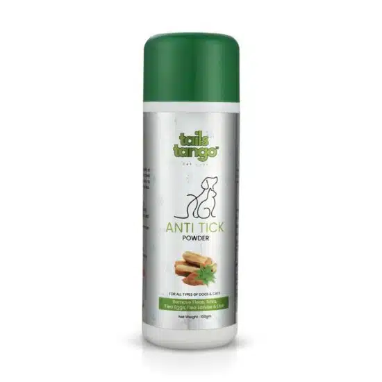 Tails Tango Anti Tick Powder For Dogs and Cats 100gm Tails Tango Anti Tick Powder For Dogs and Cats 100gm