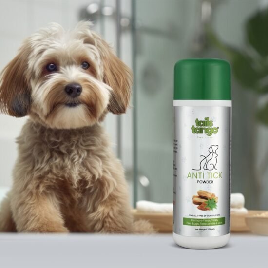 Tails Tango Anti Tick Powder For Dogs and Cats 100gm