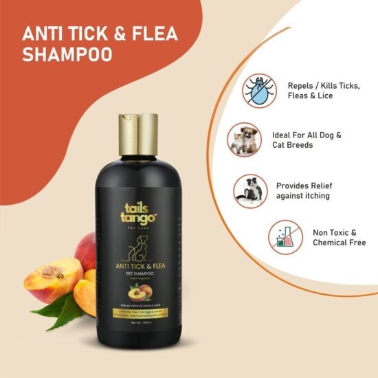 Tails Tango Flea and Tick Shampoo For Dogs and Cats Tails Tango Flea and Tick Shampoo For Dogs and Cats