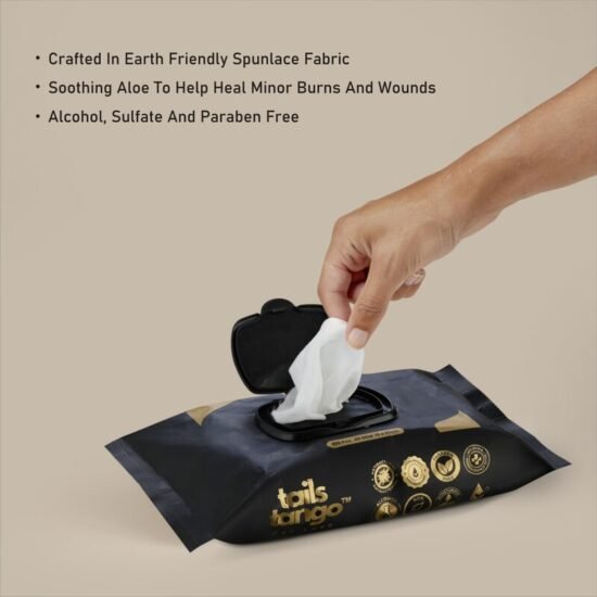Tails Tango Pet Wet Wipes For Dogs and Cats