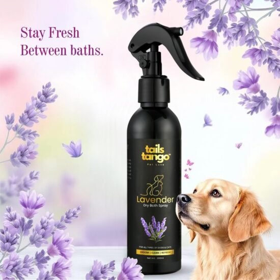 Tails Tango Dry Bath Lavender Shampoo For Dogs and Cats