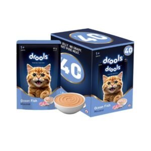 Drools Ocean Fish Adult Cat Wet Mousse 80g Pack of 5