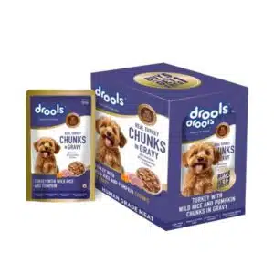 Drools Turkey with Wild Rice & Pumpkin Gravy For Dogs
