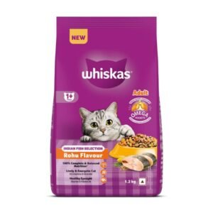 Whiskas Rohu Fish Flavour Adult Cat Dry Food