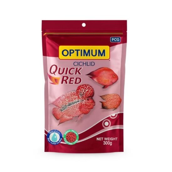 Optimum Cichlid Quick Red Pellet Fish Food Optimum Cichlid Quick Red Pellet Fish Food