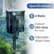 bluepet BLH-401 Hang On Aquarium Filter