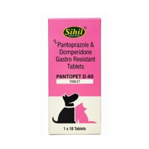 Sihil Pantopet 40mg Pantoprazole Tablets for Dogs and Cats