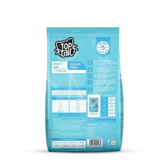 Toptail Ocean Fish Food for Adult Cat Toptail Ocean Fish Food for Adult Cat